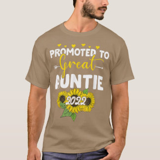 T-shirt Promu À Grande Tante 2022 Tournesol