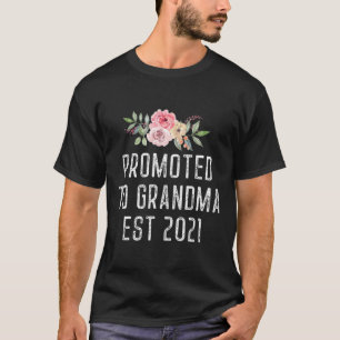 T-shirt Promu À Grandma Est 2021 T-