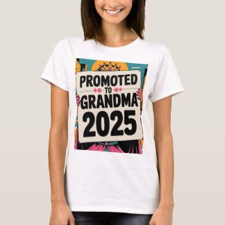 T-shirt promu à la fête d'anniversaire de grand-mère 2025