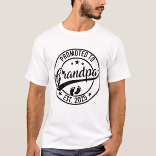 T-shirt Promu à la Fête des pères Grandpa Est 2025
