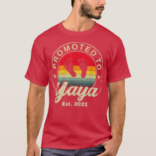 T-shirt Promu à la première fois Vintage femme Yaya Est 20