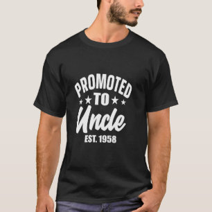 T-shirt Promu à l'oncle Promu à l'oncle est 1958 Vinta