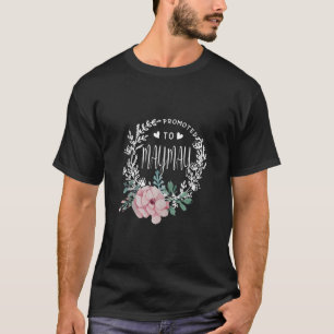 T-shirt Promu à MAYMAY Flower Flower Flower Flower s Day C