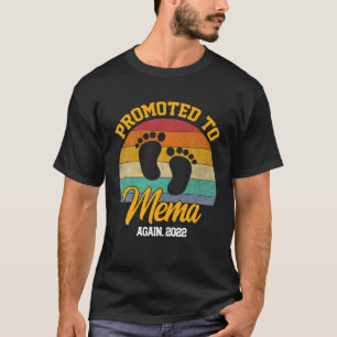 T-shirt Promu à Mema Vintage la fête des mères drôle