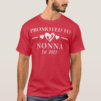T-shirt Promu À Nonna 2023 Annonce De Grossesse Nonna