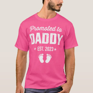 T-shirt Promu à nouveau papa 2023 bientôt être père pères