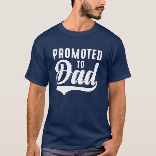T-shirt Promu À Papa (Devant)