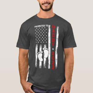 T-shirt Promu À Papa 2022 Première Fête des pères Nouveau