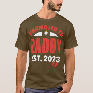 T-shirt Promu à papa 2023 Drôle Papa 2023 Grossesse An