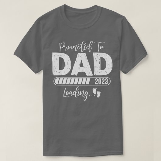 T-shirt Promu À Papa Est (Design devant)