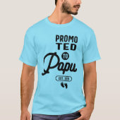 T-shirt Promu À Papu Est 2021 | Cadeau Père (Devant)
