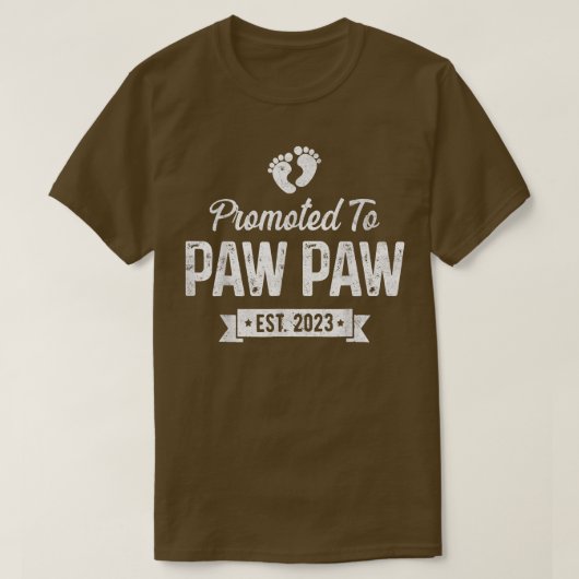 T-shirt Promu À Paw Paw Est 2023 Bientôt Paw Paw Fa (Design devant)