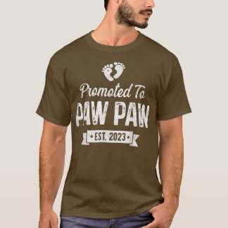 T-shirt Promu À Paw Paw Est 2023 Bientôt Paw Paw Fa