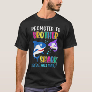 T-shirt Promu au rang de Frère Requin 2023 Première fois f