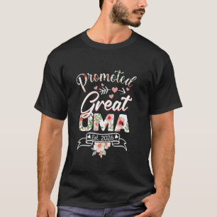 T-shirt Promu en Oma Est 2026 Première fois nouvelle grand