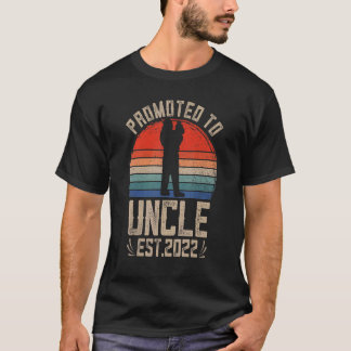 T-shirt Promu Être Oncle Hommes 2022 Annonce De Grossesse