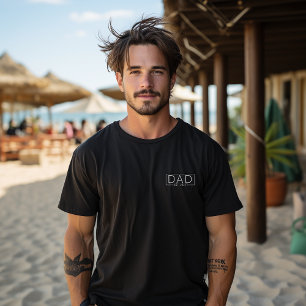 T-shirt Promu Papa 2025 Humour Drôle Nouveau Papa 2025