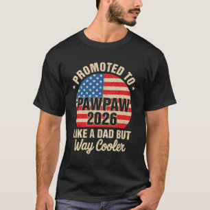 T-shirt Promu Papa en 2026 Bientôt Nouvel Arrière-Grand-Pè