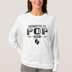 T-shirt Promu Pour Pop De Nouveau Fête des pères Vintage P