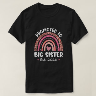 T-shirt Promue Grande Sœur 2026 Cute Grossesse