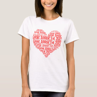 T-shirt Promue Grande Tante Est 2027, Cadeau pour Tante