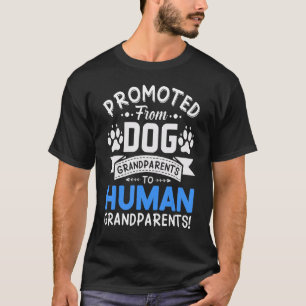 T-shirt Promus de grands-parents de chien à grand-père de