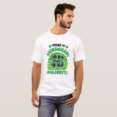 T-shirt Prone Aux Shenanigans Et Malarkey Drôle St Patrick (Devant entier)