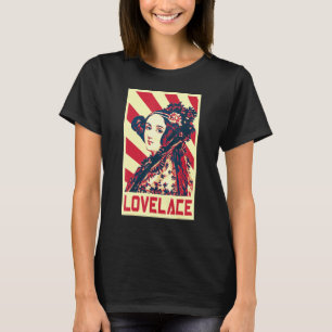 T-shirt Propagande du drapeau britannique Ada Lovelace