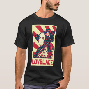 T-shirt Propagande du drapeau britannique Ada Lovelace
