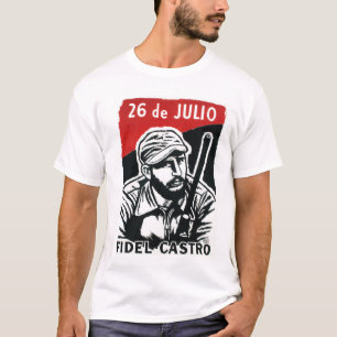 T-shirt Propagande du Mouvement de la révolution cubaine 