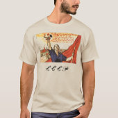 T-shirt Propagande russe URSS USA Nuke (Devant)
