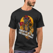 T-shirt Property Fire Department Firefighter Professional  (Devant)