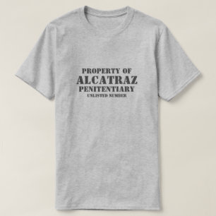 T-shirt Property of Alcatraz