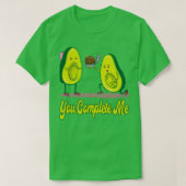T-shirt Proposition d'Avocado Engagé Mariage Amour (Design devant)