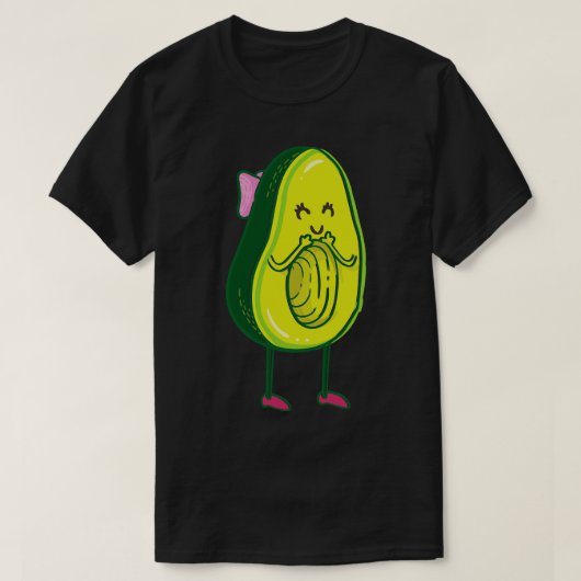 T-shirt Proposition de mariage d'un Mariage Avocado Partie (Design devant)
