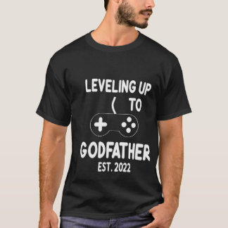 T-shirt Proposition de parrain 2022 Leveling Up Video Game