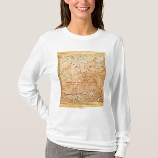 T-shirt Proposition pour le parc national de Great Smoky (Devant)