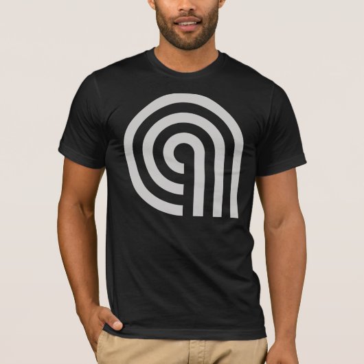 T-shirt propre de logo d'esthète (Devant)