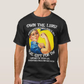 T-SHIRT PROPRE LIBS DOGSHITSNOWGLOBES DOT NET (Devant)
