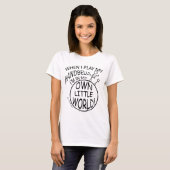 T-shirt Propre Petite Poignée Mondiale (Devant entier)