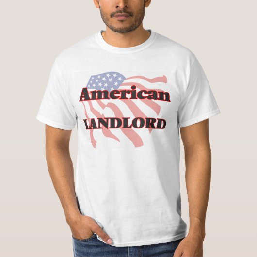 T-shirt Propriétaire américain (Devant)