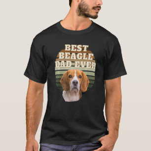 T-shirt Propriétaire beagle Chien Vintage coucher de solei