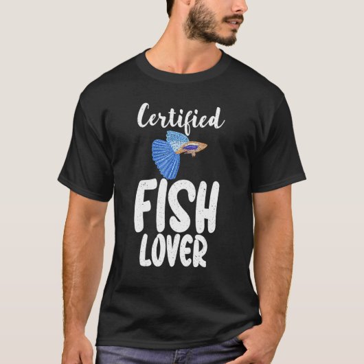 T-shirt Propriétaire certifié du poisson-pêcheur (Devant)