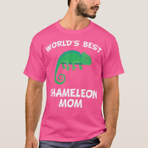 T-shirt Propriétaire Chameleon Chameleon Meilleur Du Monde