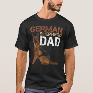 T-shirt Propriétaire de Berger Allemand Papa Berger Allema