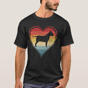 T-shirt Propriétaire de Bullterrier anglais - I Love My Bu