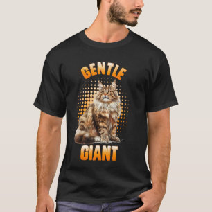 T-shirt Propriétaire de chat Maine Coon GÉANT DÉBONNAIRE D