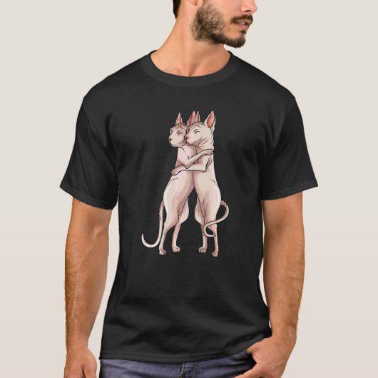 T-shirt Propriétaire de chat Sphynx (Devant)