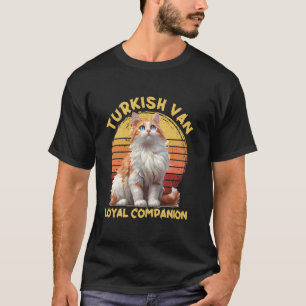 T-shirt Propriétaire de chat Turkish Van COMPAGNON FIDÈLE 