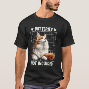 T-shirt Propriétaire de chat Turkish Van PILES NON INCLUSE